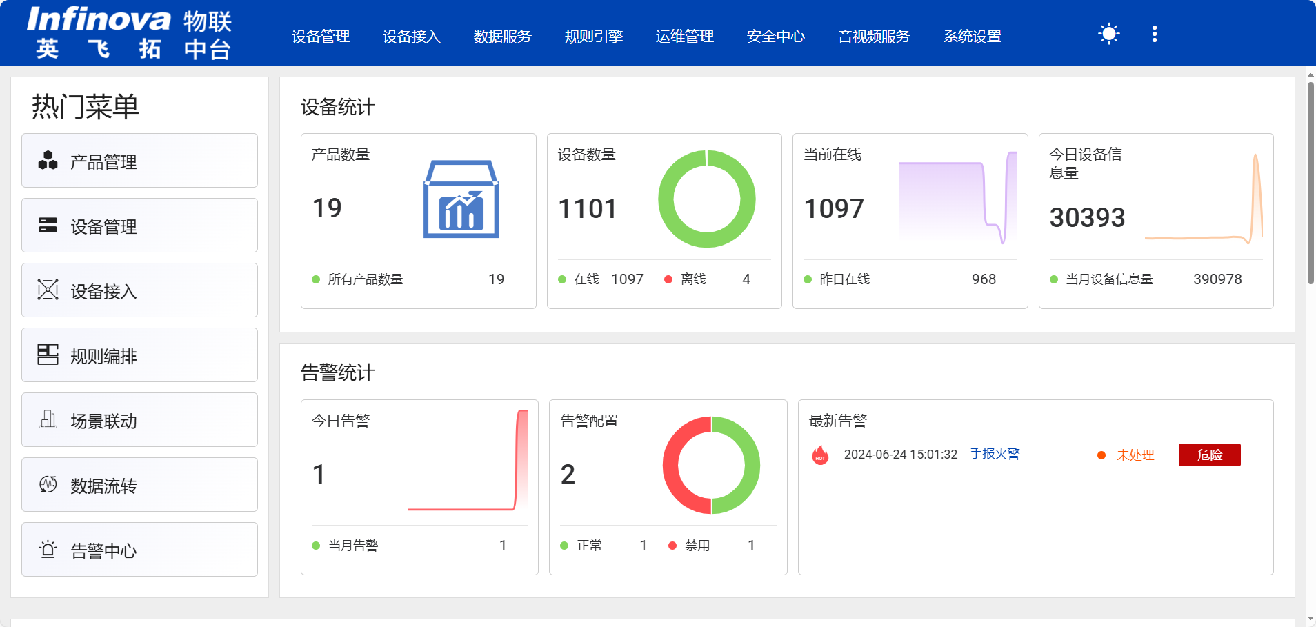 英飛拓物(wù)聯中(zhōng)台